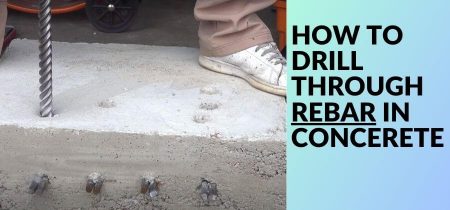 How to Drill through Rebar in Concrete