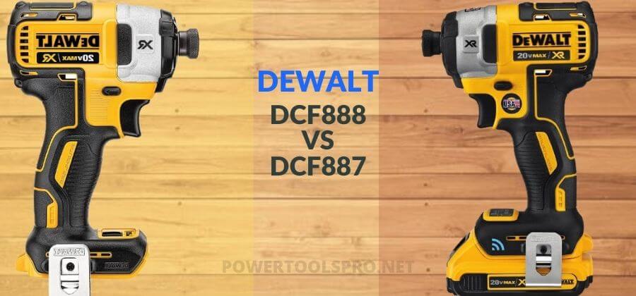 Dewalt DCF887 Vs DCF888 Impact Driver – Your Go-To Machine?