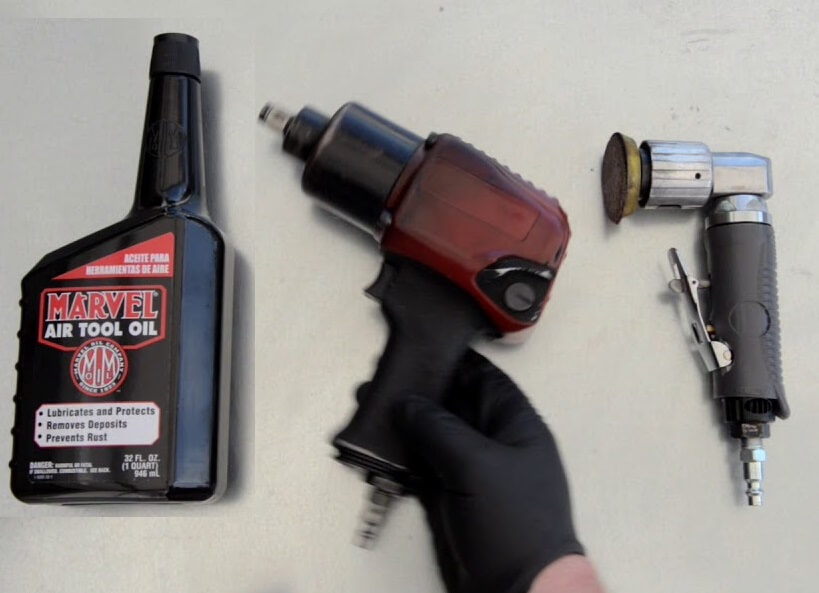 how to oil an impact wrench