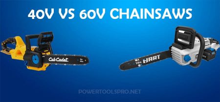 40v vs 60v Chainsaws – What is the Difference?